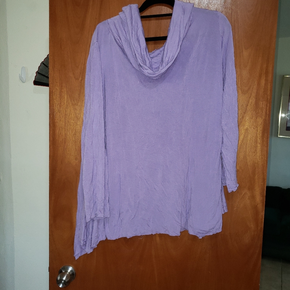 Purple blouse